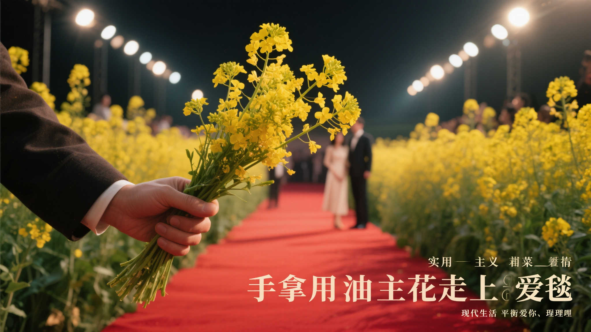前言：一个浪漫与现实并存的奇妙刻画
油菜花，素朴